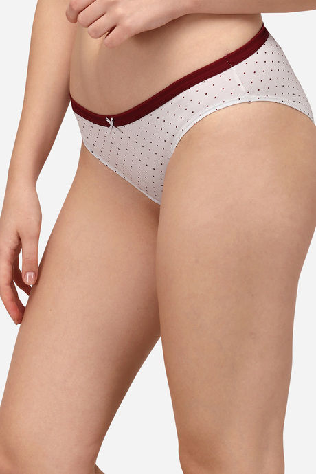 Soie Medium Rise Half Coverage Bikini Panty (Pack of 6) - Multicolor — image 8